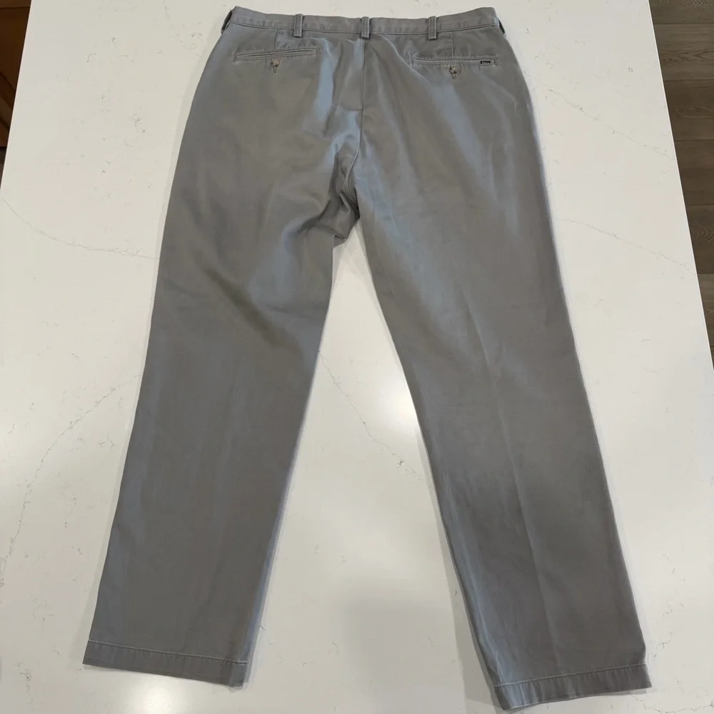 Polo by Ralph Lauren Men's Classic Fit Gray Chinos